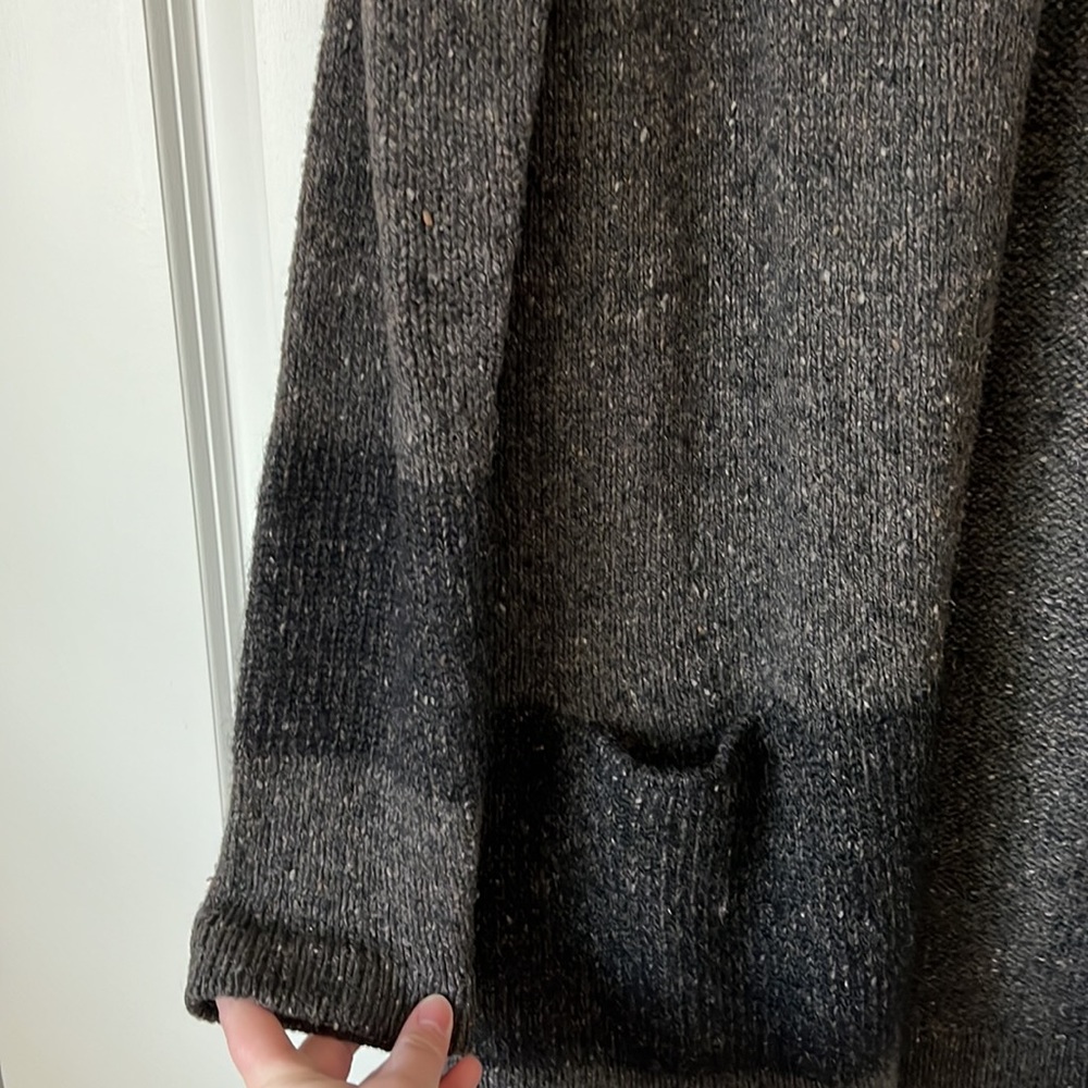 VINCE Mid-length Wool/Cashmere Cardigan - Picture 4 of 6